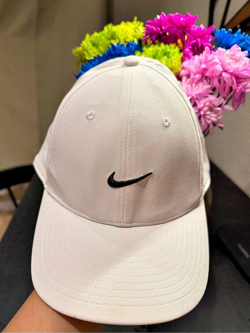Nike Dri-FIT Club Cap White & Black M/L